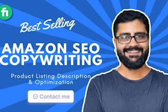write top notch SEO amazon product listing description with engaging copywriting