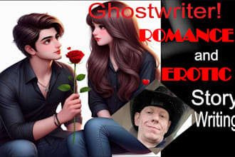 ghostwrite sensuous romance and custom erotic stories or novels