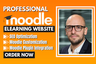 develop moodle elearning website create moodle courses moodle installation