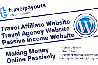 do travel affiliate website travelpayouts app amazon affiliate passive income