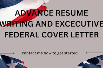write a killer professional resume writing and executive federal cover letter