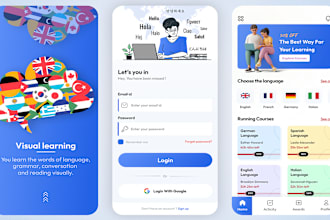 build language learning app, educational app, and translator app