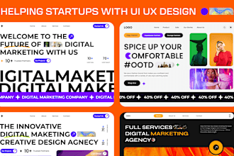design UI UX design for mobile app using figma, website UI UX design