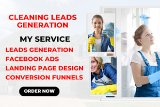 cleaning leads house cleaning leads commercial cleaning leads with facebook ads