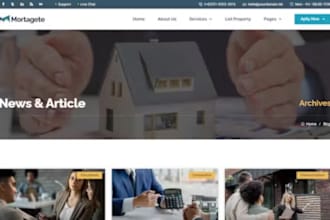 design mortgage website for mortgage brokers mortgage landing page funnel
