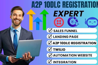 a2p 10dlc, a2p 10dlc registration for twilio,  gohighlevel, clixlo registration