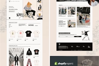 do shopify streetwear clothing website, y2k clothing shopify store, streetwear