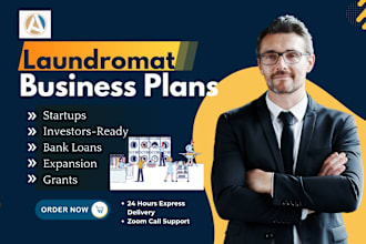 investor ready laundromat business plan and pitch deck