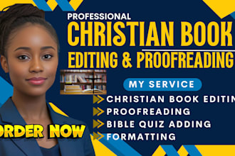 edit, proofread your christian books, daily devotion, prayer journal, bible quiz