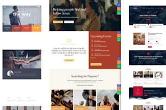 design church website, donation website, with donation and live streaming