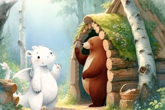 make illustrations for your childrens book