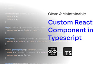 create custom react components for your web project