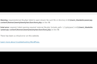 fix your wordpress website