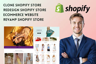 redesign, clone shopify store, duplicate shopify store, fashion store