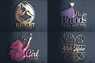design ladies garments logo