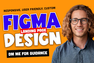do landing page design figma, saas landing page design, and homepage design