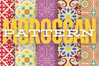 design moroccan pattern design
