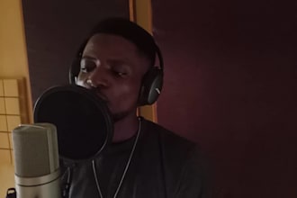 sing and record professional male lead or backing vocals for your song