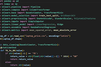 do data science and python related tasks