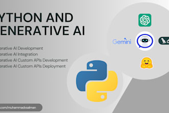 do python development and generative ai projects