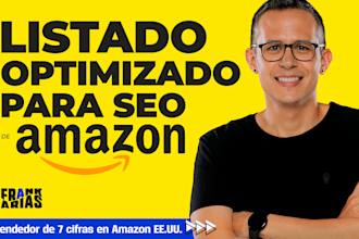 write your amazon SEO optimized product page