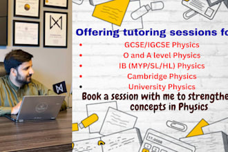 be your online physics tutor for all grades