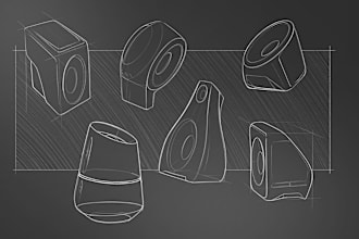 do professional thumbnail sketches for your product idea