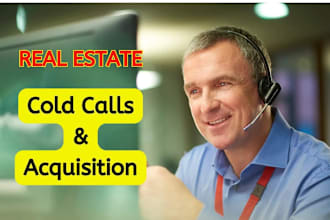 be wholesaling real estate cold caller VA and acquisition manager