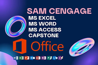 do your ms office related projects and tasks