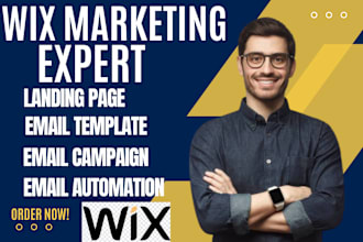 do wix ascend automation and wix landing page