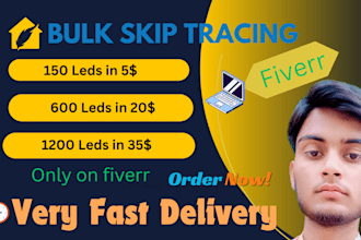 do real estate bulk skip tracing and real lead generation