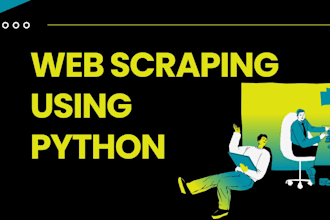 do website data scraping, python web scraping, web scraper
