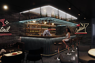 design your lounge, bar, night club, cafe interior