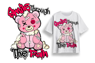 design in 1day streetwear tshirt design for you