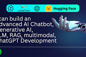 build advanced ai chatbot, generative ai, llm, rag, multimodal, chatgpt dev
