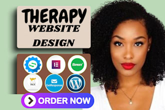 design psychotherapy landing page psychotherapy website therapy website