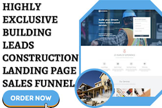 generate construction leads contractor homebuilder leads remodeling leads funnel