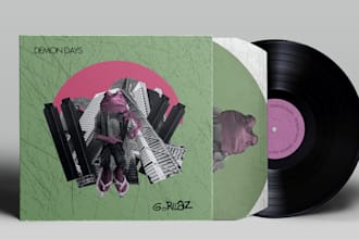 design your music album cover art or single artwork