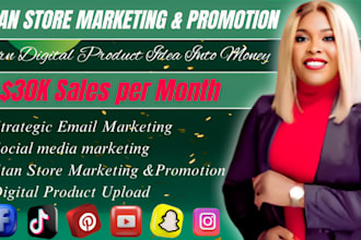 boost your etsy marketing stan store  traffic stan store promotion