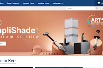 design dental shopify store clinic store dental website dental supplies website