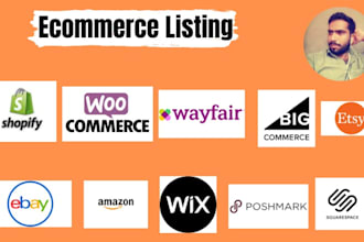 do bulk import and upload products on shopify and wocommerce