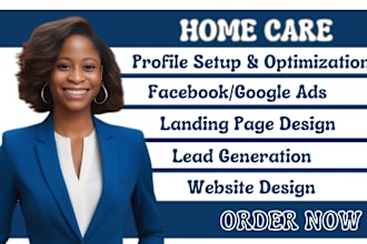 generate home care leads senior care leads elderly care leads via facebook ads