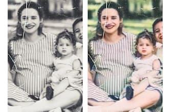 restore old photos, fix repair and colorize old photo