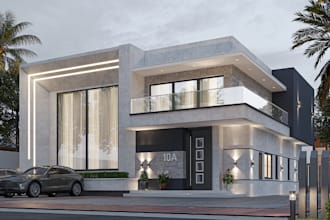 do 3d house interior and exterior design 4k rendering 3ds max revit on lumion