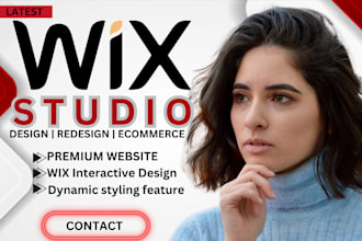 build wix studio redesign wix business website coaching ecommerce wix studio seo