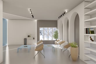 expert in interior, exterior design , 3d rendering