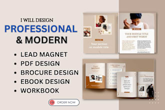 pdf lead magnet design, checklist, fillable PDF, freebie, brochure, lead magnet