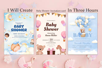 design baby shower invitations