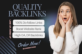 craft high quality contextual backlinks for SEO