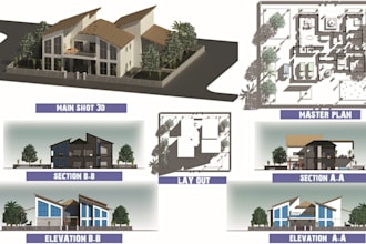 design based on the revit architectural program